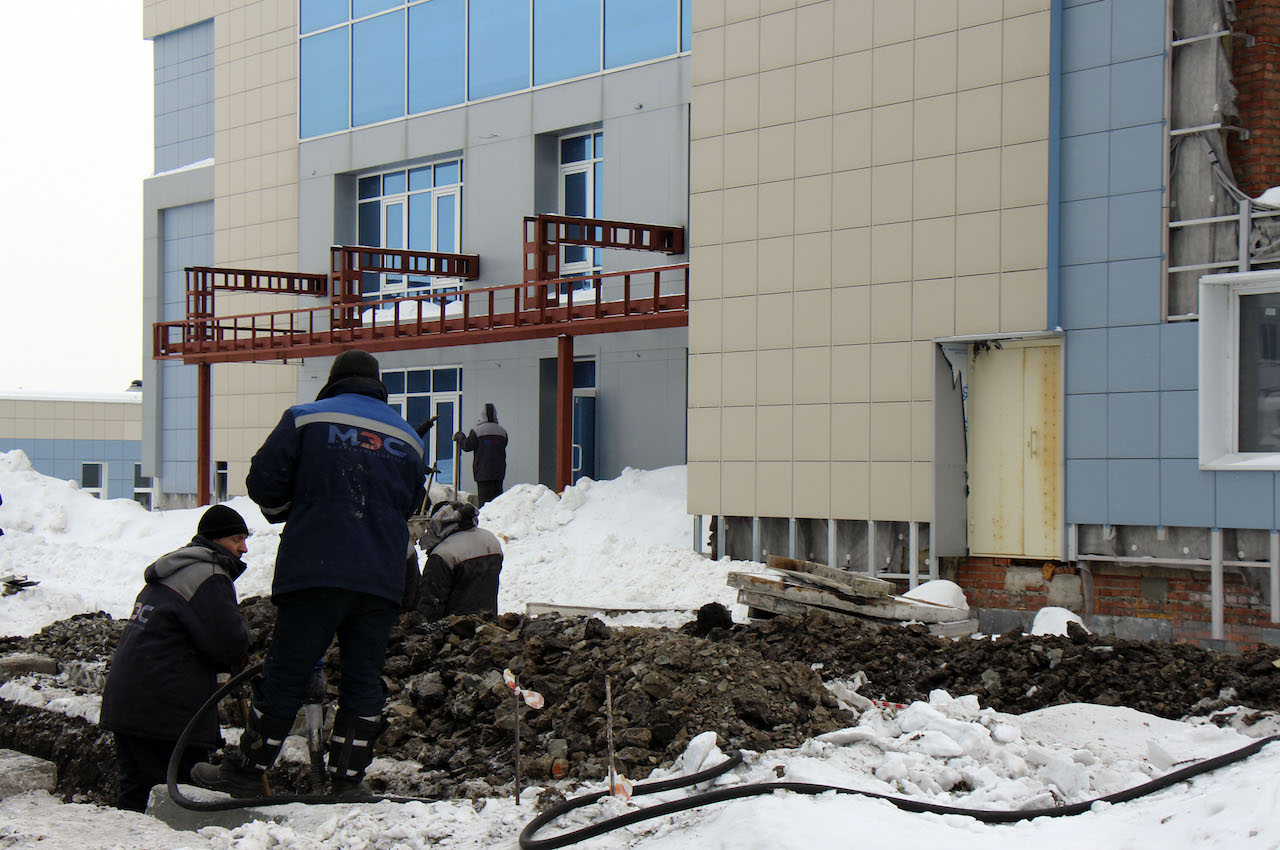 Компания «Монтажэнергострой» приступила к реконструкции административного здания Кардиоцентра